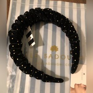 Lele Sadoughi headband velvet Kelly